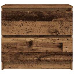 Berkfield Home TV Cabinet Old Wood 60x35x54 cm Engineered Wood in Brown - Size: 60 x 35 x 54 cm - thumbnail 6