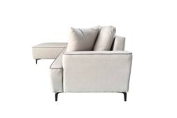 DS Living The Milano Edge 3 Seater Right Hand Corner Sofa in Beige - thumbnail 5