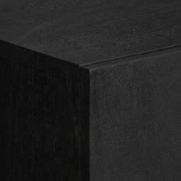 Berkfield Home Highboard Black 60x33x100 cm Engineered Wood - Size: 60 x 33 x 100 cm - thumbnail 6