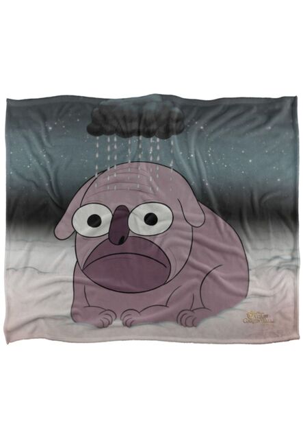 Cartoon Network Over The Garden Wall Cloud City Dog Silky Touch Super Soft Throw Blanket 152 X 127 cm in White - image 1