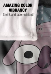 Cartoon Network Over The Garden Wall Cloud City Dog Silky Touch Super Soft Throw Blanket 152 X 127 cm in White - thumbnail 4