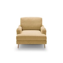 Abakus Direct Harper Armchair - Durable & Easy Clean Upholstery in Brown - thumbnail 7