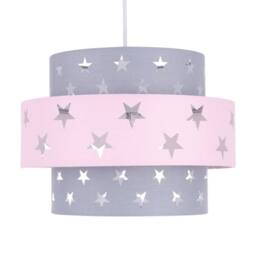 Kelvenix Easy Fit Light Shade Star Design 2 Tier Ceiling Lighting Bedroom in White - thumbnail 4