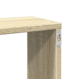Berkfield Home Wall Shelf Sonoma Oak 167.5x18x68 cm Engineered Wood in Light Oak - thumbnail 8