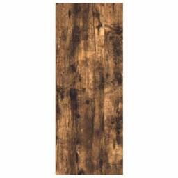 Berkfield Home Bookcase Smoked Oak 40x30x77 cm Engineered Wood in Brown - Size: 40 x 30 x 77 cm - thumbnail 6