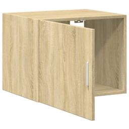 Berkfield Home Wall Cabinet Sonoma Oak 50x42.5x40 cm Engineered Wood in Light Tan - thumbnail 8