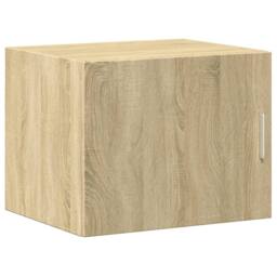 Berkfield Home Wall Cabinet Sonoma Oak 50x42.5x40 cm Engineered Wood in Light Tan - thumbnail 3