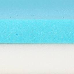 Lavio Mattress Topper Memory Foam Super King Dual Layer Pressure Relief in White - thumbnail 7