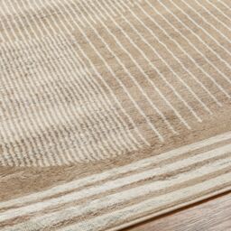 Livabliss Florensa-Geometric Brown Grey Blue Modern Living Dining Bedroom Rug - Size: 200 cm x 275 cm - thumbnail 3