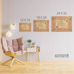 "Artery8 Murals Of East Los Angeles Canvas Wall Art Print - Size: W18"" x H24""" - thumbnail 4
