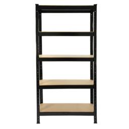 Monstershop Monster Racking T-Rax Heavy Duty Shelving Units, Black, 75cm W, 30cm D in Black - thumbnail 2