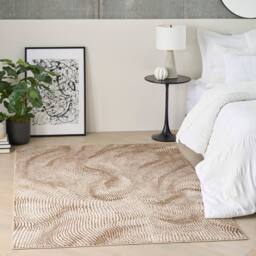 The Rug Shop UK Central Park West Cep02 Beige Brown Rug By DKNY - Size: 240 cm x 300 cm - thumbnail 3