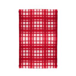 Voltico 2 Pack Fleece Throws - navy & Grey / navy & Red, 100 × 150 cm in Red - Size: 120 cm x 150 cm - thumbnail 3