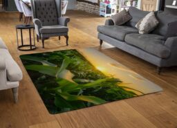 Benjamin Tate Design Field At Sunset Designer Rug Designer Rug in Natural - Size: Large - thumbnail 2