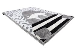 RugsX Modern Children's Rug in Grey - Size: 160 cm x 220 cm - thumbnail 3