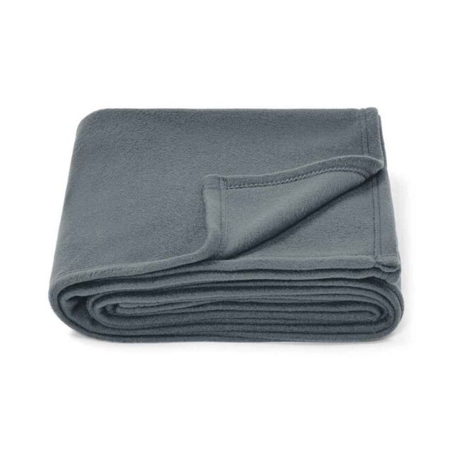 Brand Lab Polar Fleece Blanket in Charcoal - image 1