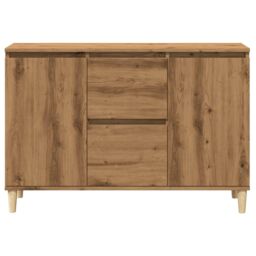 Berkfield Home Sideboard Artisan Oak 102x35x70 cm Engineered Wood in Brown - Size: 102 x 35 x 70 cm - thumbnail 4