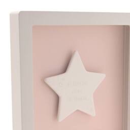 Bambino by Juliana Little Star Pink Framed Plaque in Light Pink - thumbnail 4