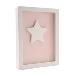 Bambino by Juliana Little Star Pink Framed Plaque in Light Pink - thumbnail 3