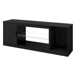 Levede TV Stand Entertainment Unit TV Cabinet Stand Storage with LED 140cm in Black