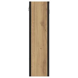 Berkfield Home Bathroom Mirror Cabinet Artisan Oak 60x16x60 cm Engineered Wood in Brown - Size: 60 x 16 x 60 cm - thumbnail 5
