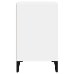 Berkfield Home Shoe Cabinet White 102x36x60 cm Engineered Wood - Size: 102 x 36 x 60 cm - thumbnail 4
