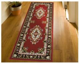 THE RUGS Maestro Collection Traditional Design in Red - 4470 R55 - Size: 67 cm x 200 cm - thumbnail 6