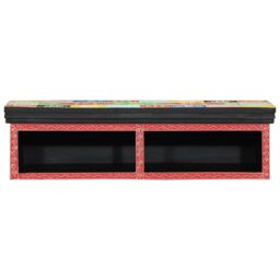 Berkfield Home TV Cabinet Wall Mounted Multicolour 80x30x22 cm Engineered Wood - Size: 80 x 30 x 22 cm - thumbnail 2