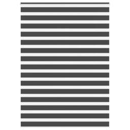 Berkfield Home Zebra Blind Black 160x230 cm Fabric Width 155.9 cm Polyester - thumbnail 2