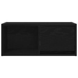 Berkfield Home TV Cabinets 2 pcs Black Oak 60x31x25.5 cm Engineered Wood - thumbnail 7