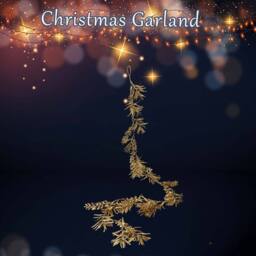 VFM e-Store Christmas Glitter Leaves Garland Decoration 150cm x 15cm Gold X 1 - Size: 150 cm x 15 cm - thumbnail 3