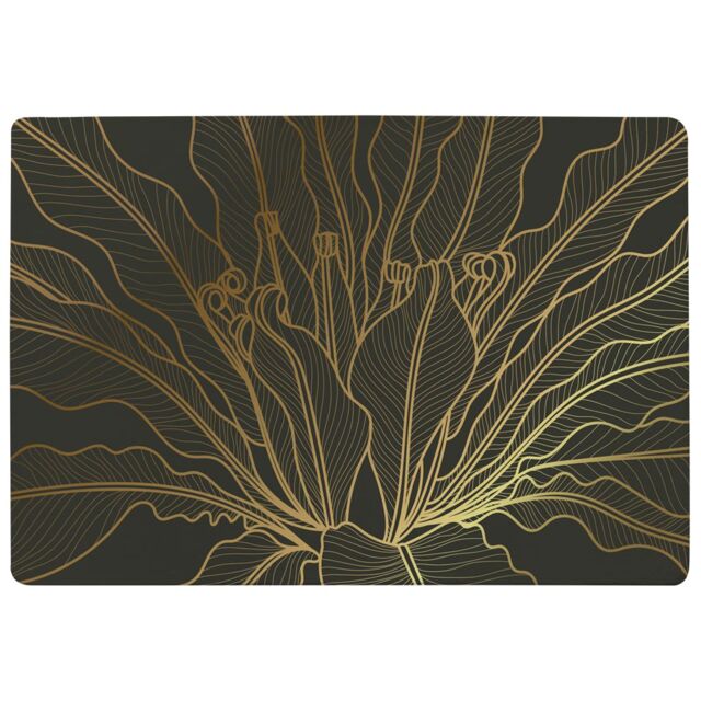 Benjamin Tate Design Monstera Plant Line Art Designer Rug in Natural - Size: Large - image 1