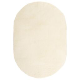 Berkfield Home Shaggy Rug High Pile NAVARRA Cream 300x200 cm Polyester - Size: Medium - thumbnail 2