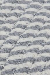 JVL Edison Round Belly Cotton Rope Storage Medium Grey - thumbnail 3