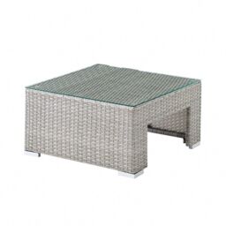 Home Detail Rhodes Rattan Sun bed Garden Furniture Outdoor Modular Set in Grey - thumbnail 5
