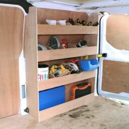 Monstershop Ford Transit Custom Divider Racking & Toolbox Van Racking in Terracotta - thumbnail 7