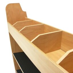 Monstershop Ford Transit Custom Divider Racking & Toolbox Van Racking in Terracotta - thumbnail 2