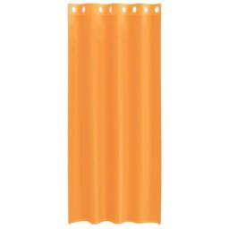 Berkfield Home Voile Curtains with Grommets 2 pcs Orange 140x225 cm - thumbnail 4