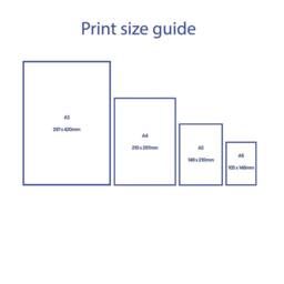 60 SECOND MAKEOVER Cat With Coffee Print Poster Wall Art - Size: A3 - thumbnail 2
