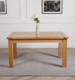 Thats Furniture Seattle 150 - 210cm Oak Extendable Dining Table in Light Oak - thumbnail 2