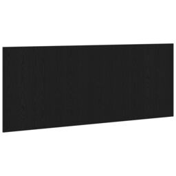 Berkfield Home Bed Headboard Black Oak 200x1, 5x80 cm Engineered Wood - thumbnail 2