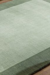 Origin Borders Sage Green in Pale Green - Size: 80 cm x 150 cm - thumbnail 5