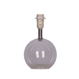 First Choice Lighting Buck - Glass Table Lamp Bases Only Twin Pack in Clear - thumbnail 2