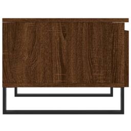 Berkfield Home Coffee Tables 2 pcs Brown Oak 50x46x35 cm Engineered Wood - Size: 50 x 46 x 35 cm - thumbnail 8