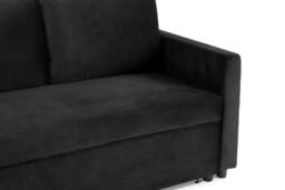 DS Living The Tranquilo 3 Seater Sofa Bed in Black - thumbnail 4