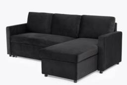 DS Living The Tranquilo 3 Seater Sofa Bed in Black - thumbnail 3