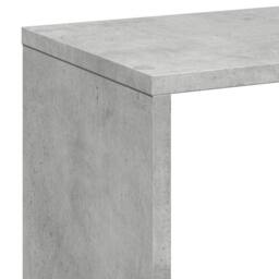 Berkfield Home Room Divider Bookcase Concrete Grey 67x25x161.5 cm Engineered Wood - thumbnail 9
