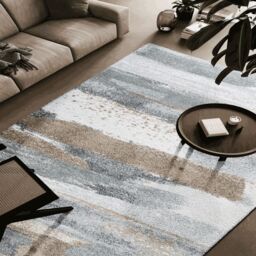 The Rug Shop UK Multi Modern Geometric Easy to Clean Area Rug - Size: 160 cm x 230 cm - thumbnail 1