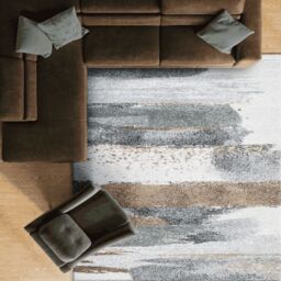 The Rug Shop UK Multi Modern Geometric Easy to Clean Area Rug - Size: 160 cm x 230 cm - thumbnail 2