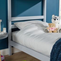 Home Source Hendon Single Painted Bunk Bed Convertible To Two Single Beds in Grey - thumbnail 6
